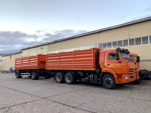 Самосвальный автопоезд КамАЗ 65115 ЕВРО 5 / Объем 40м3 / ДТ 300л в ПОДАРОК Самосвальный автопоезд КамАЗ 65115 ЕВРО 5 / Объем 40м3 / ДТ 300л в ПОДАРОК